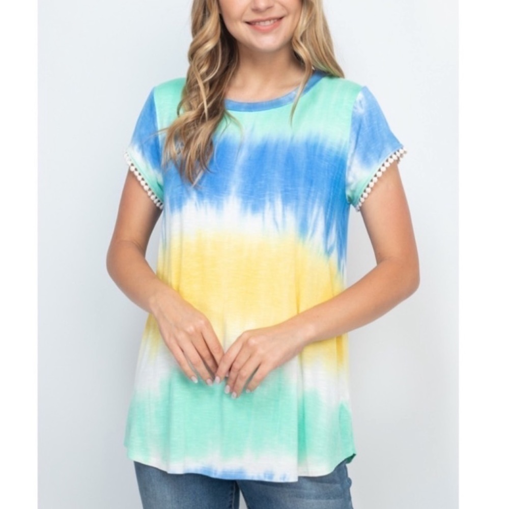 Tie Dye Short Sleeved T-Shirt